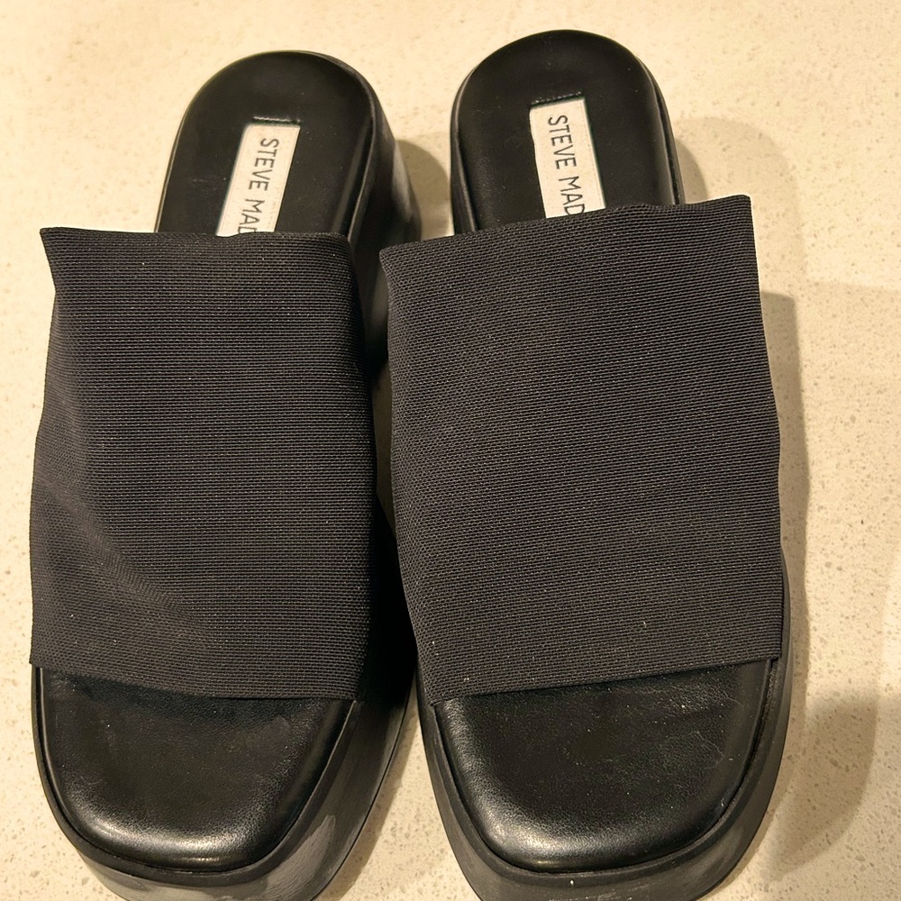 Steve Madden Slinky 30 Platform Slide Sandal